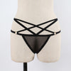 Elastic Transparent Underwear With Strap