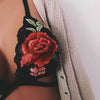 Flower Embroidered Sexy Bra