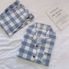 Plaid Long Sleeve Sleepwear